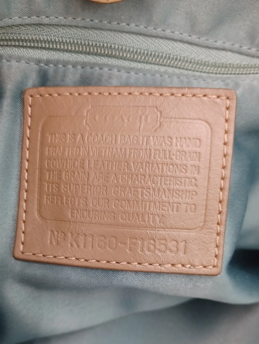 Coach Penelope Carryall F16531 - Picture 4 of 15